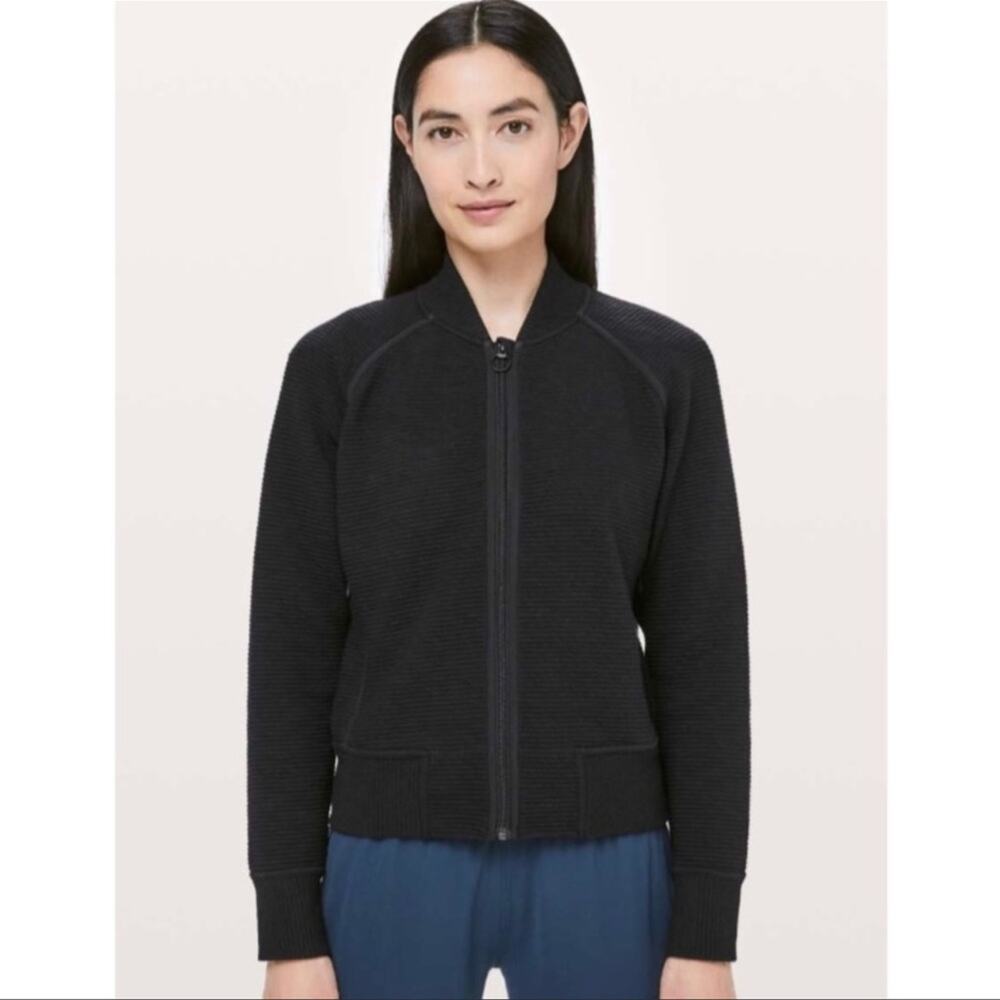 Lululemon | On Repeat Bomber Jacket Black